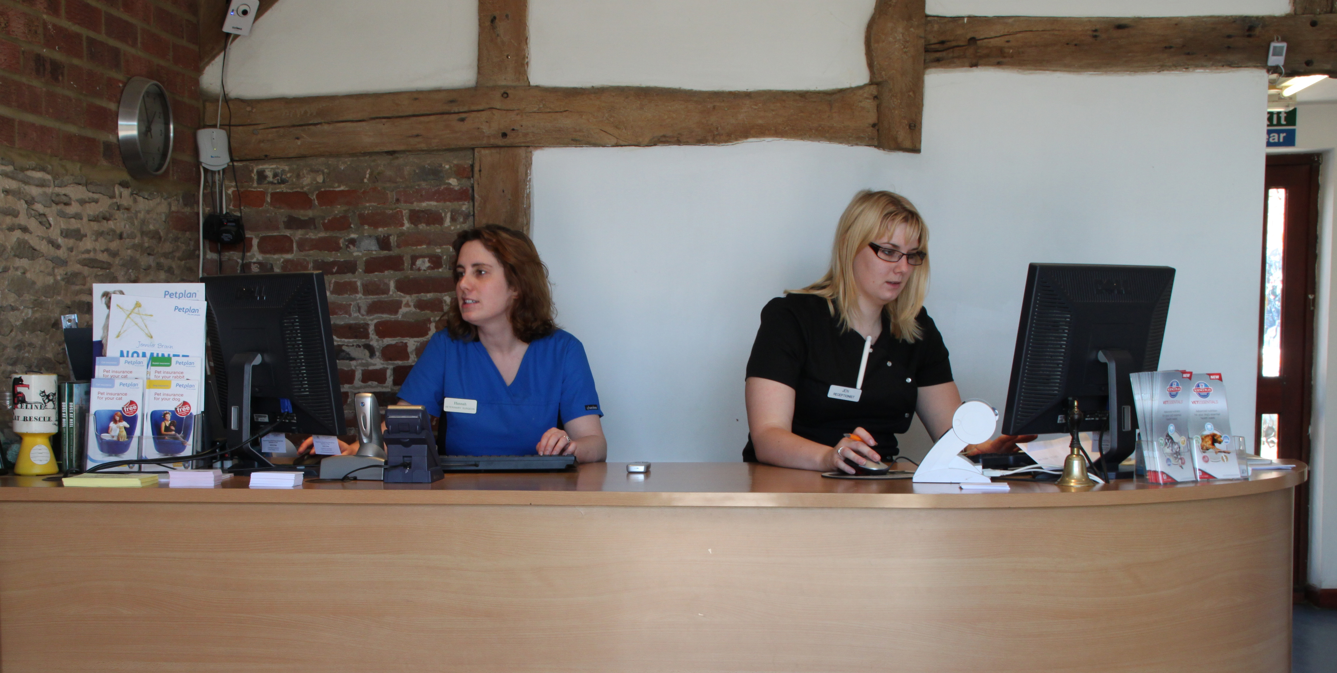 Our welcoming reception area